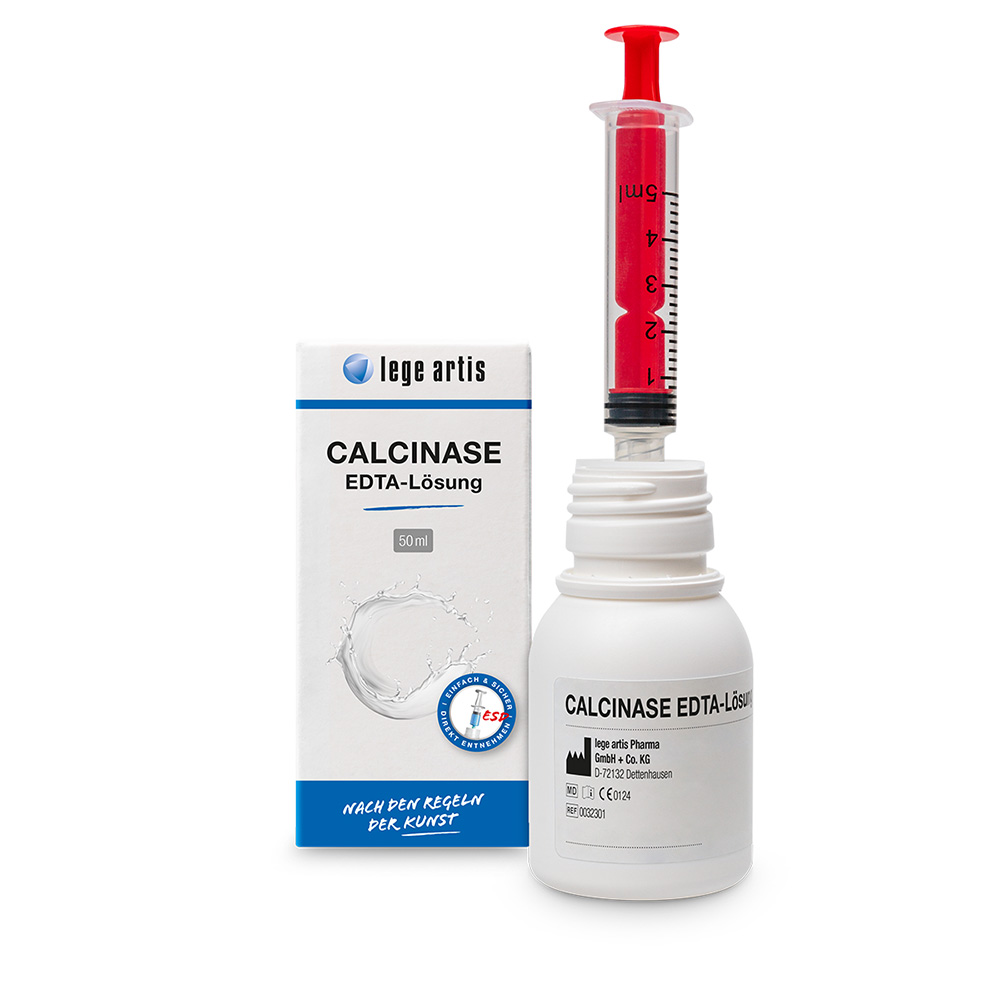 lege artis Pharma & Co KG Calcinase EDTA Lösung 50ml Fl