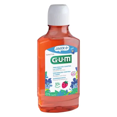 Sunstar Deutschland GmbH GUM Junior Mundspülung Erdbeer Flasche 300ml