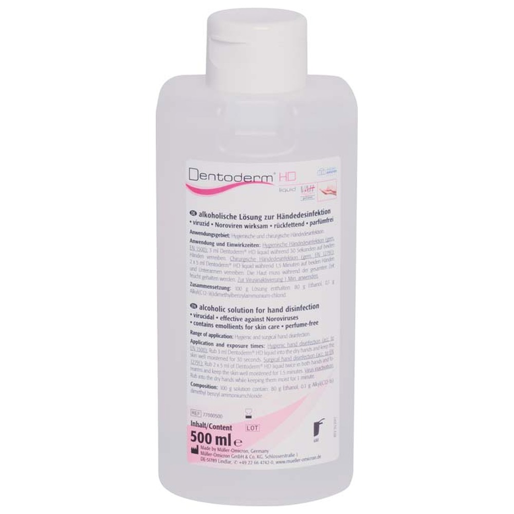 Müller-Omicron Dentoderm® HD liquid - Flasche 500 ml
