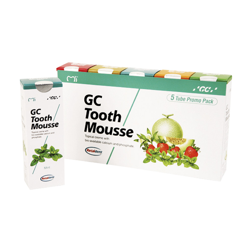 GC Germany Tooth Mousse 5er + 1 Tube Promo-Pa