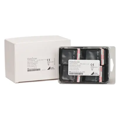 Dürr Dental SE Lichtschutzhüllen Plus Gr.2 schwarz 3x4cm Pa 1000