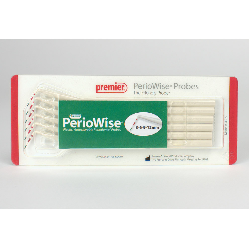 Premier Dental Products Company Periowise Sonde 3-6-9-12 6St