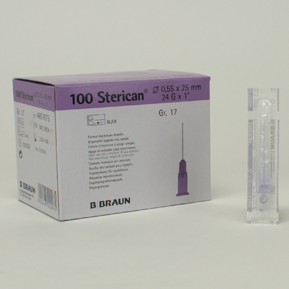 B. Braun Deutschland Sterican Einmalk. 0,55x25 Gr.17 100St