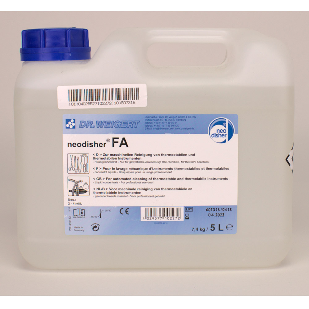 Dr. Weigert Chemische Fabrik neodisher FA 5ltr Kanister