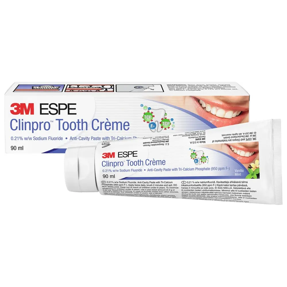 Solventum Dental Solutions Clinpro™ Tooth Creme - Packung 90 ml Vanille Minze