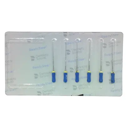 MAILLEFER INSTRUMENTS HOLDING Sàrl READYSTEEL K-Files 31mm ISO030 Pa 6