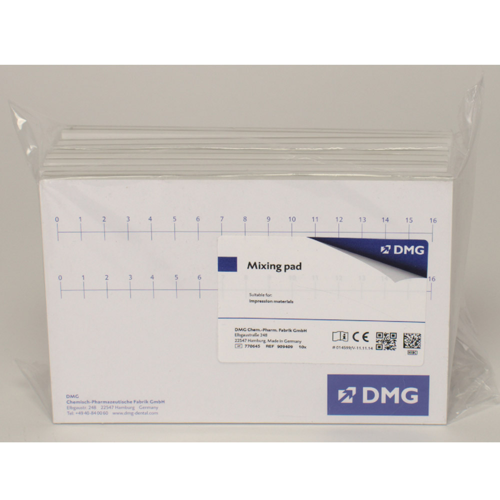 DMG Anmischblock f. Abformmassen 10St