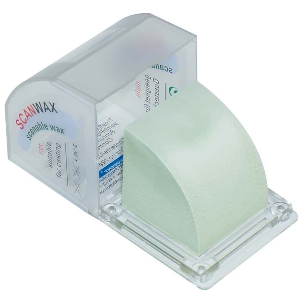 ERKODENT SCANWAX - Packung 50 g Scanwachs grün für KaVo