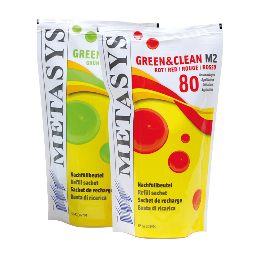 Metasys Medizintechnik Green&Clean M2 rot/grün 2x500ml Nfpa