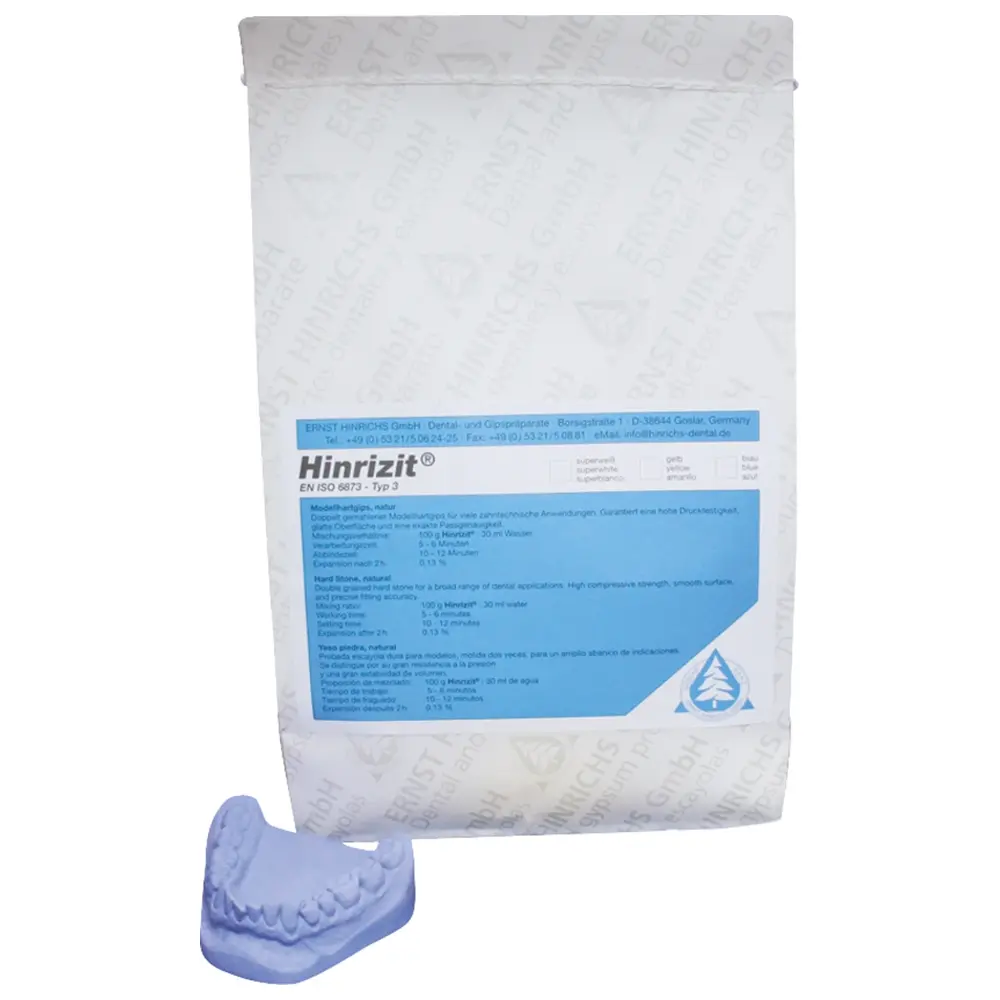 ERNST HINRICHS Hinrizit® - Sack 25 kg Modellhartgips blau