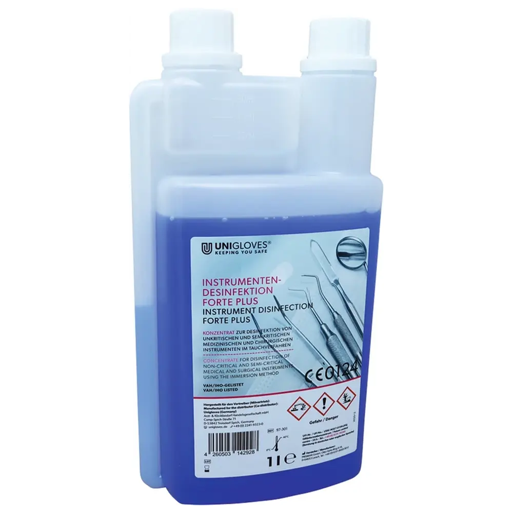 UNIGLOVES Instrumentendesinfektion Forte PLUS - Flasche 1 Liter