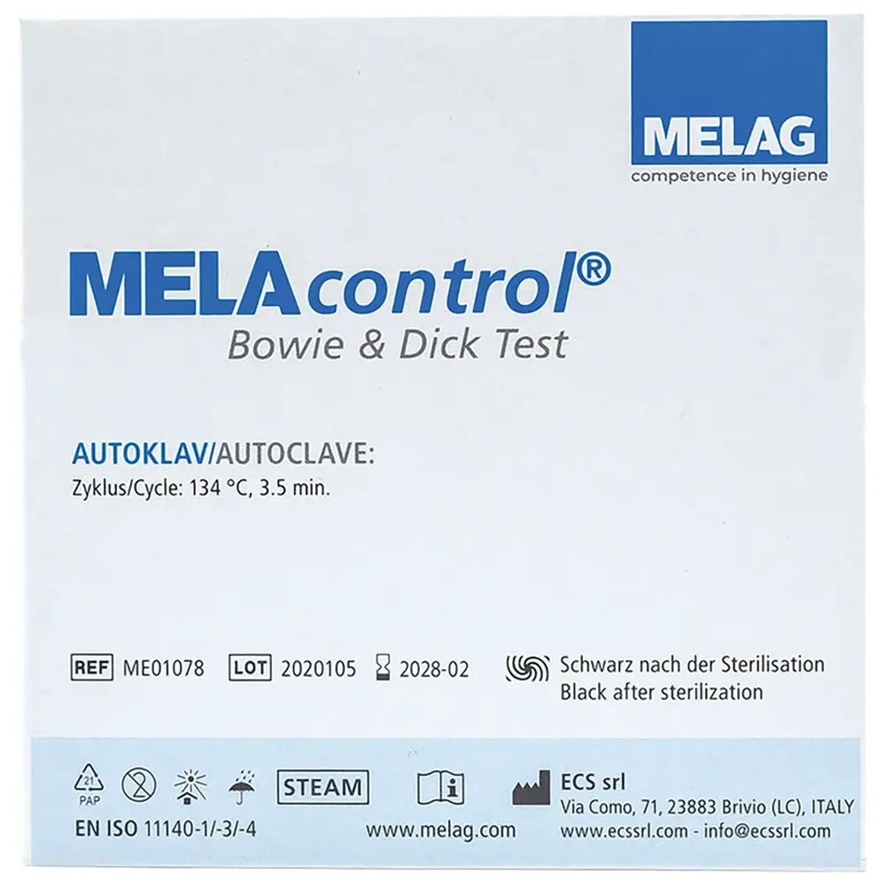 MELAG MELAcontrol Bowie & Dick Test - Stück Testpaket
