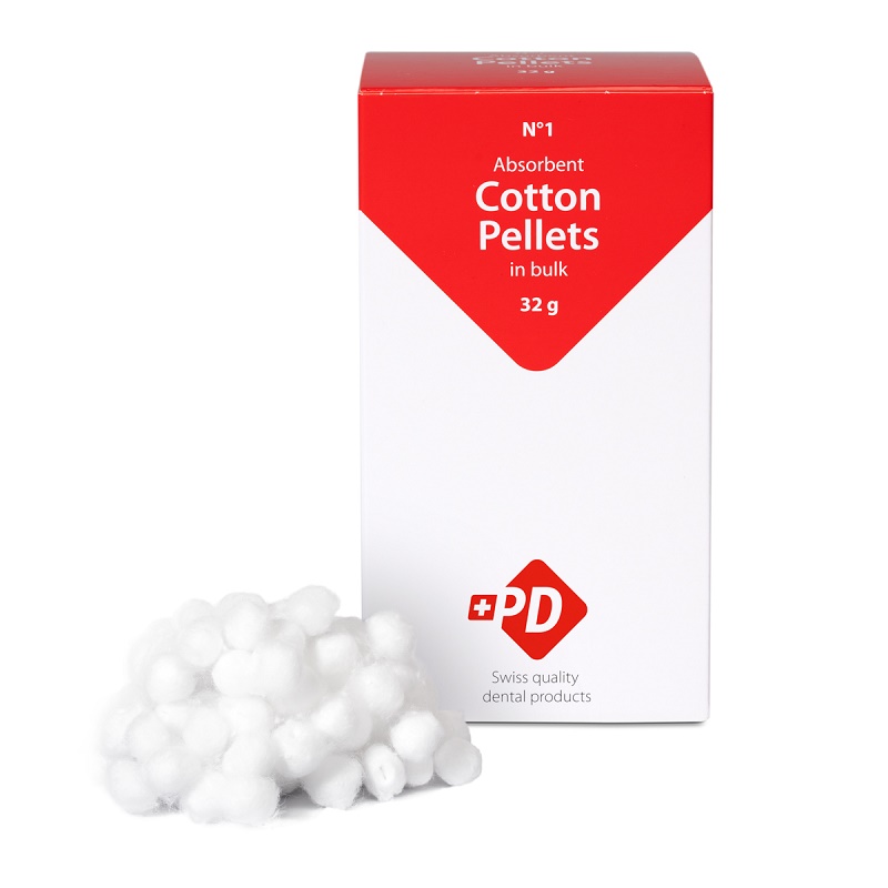 Produits Dentaires S.A. Wattepellets P.D. Gr. 1 32g Pa