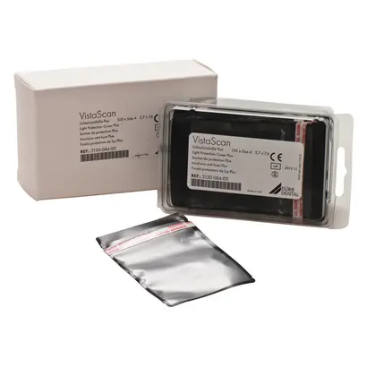 Dürr Dental SE Lichtschutzhüllen Plus Gr.4 schwarz 5,7x7,5cm Pa 100