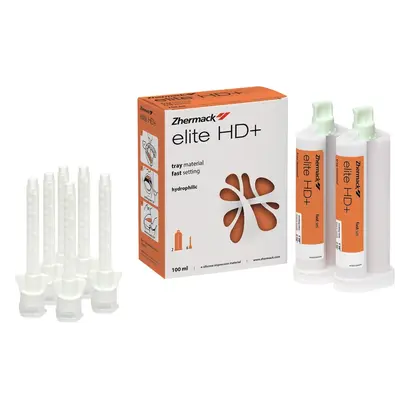 Zhermack GmbH ELITE HD+ TRAY MATERIAL FAST Pa 2x50ml