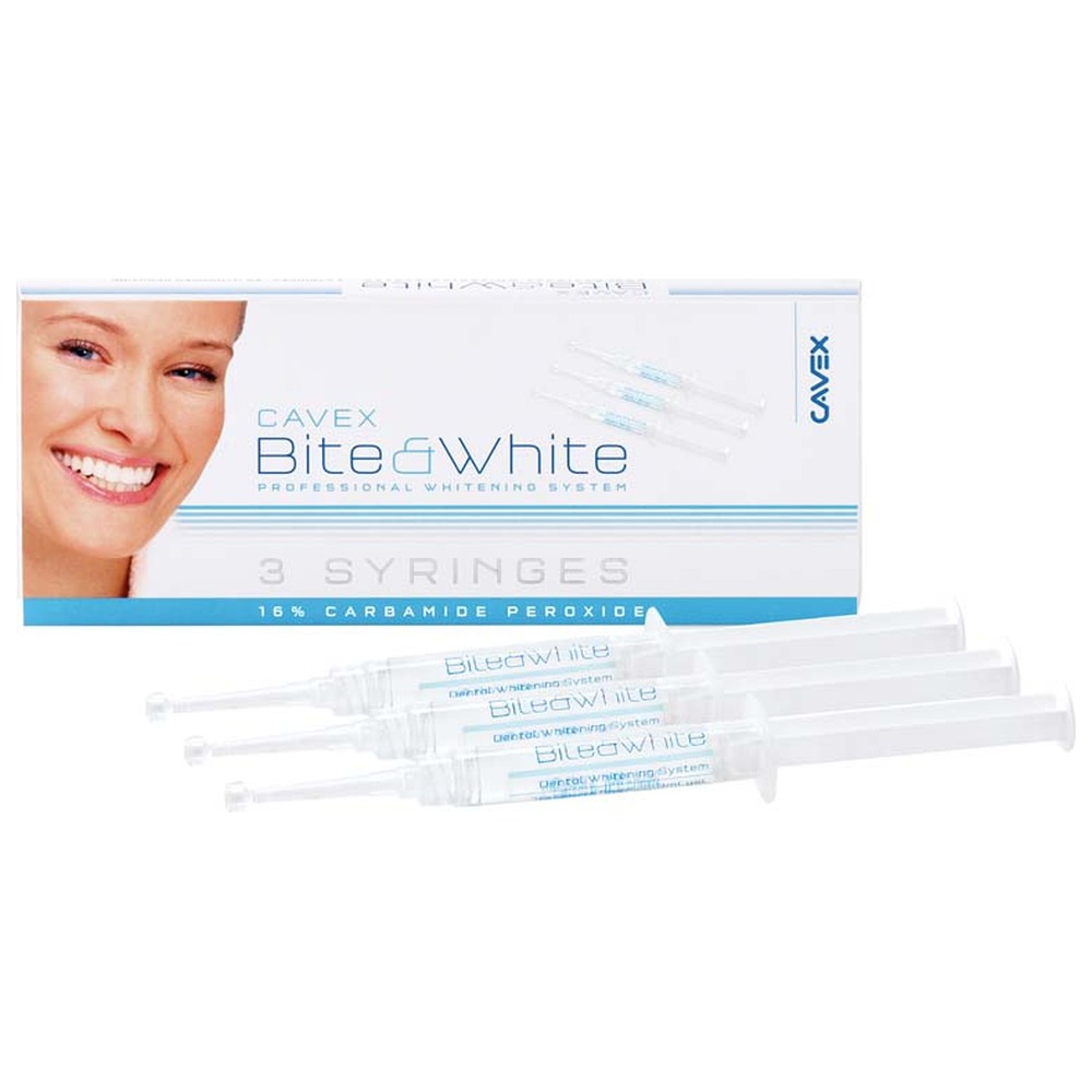 CAVEX Bite&White - Packung 3 x 3 ml Spritze