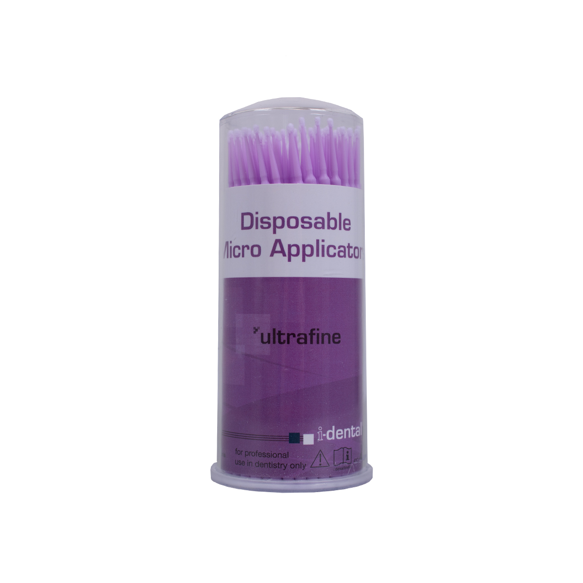 Micro Applicators – 100er-Box, ultrafein, biegsam, Farbe: Lavendel, für dentale Anwendungen