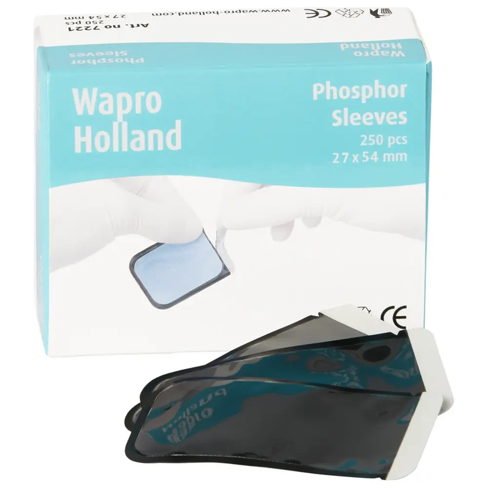 Wapro Holland BV WAPRO Speicherfolienhüllen - Packung 250 Stück 27 x 54 mm Dürr/Gendex