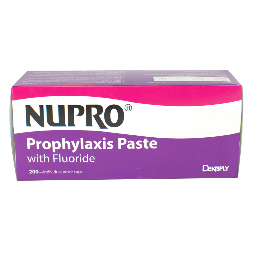 Dentsply Limited United K Rinn Nupro mint fein m.Fluorid 200x2g Cups