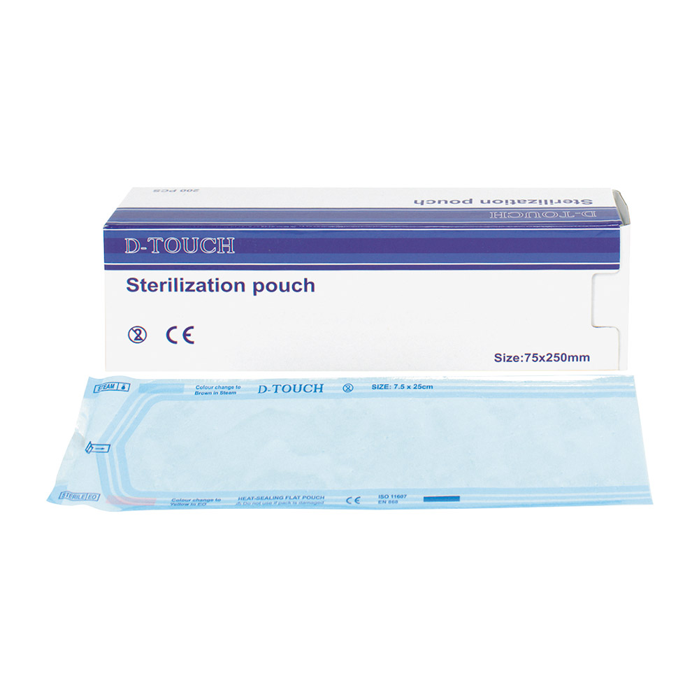 TopDent d-touch pouches 75x250mm 200St