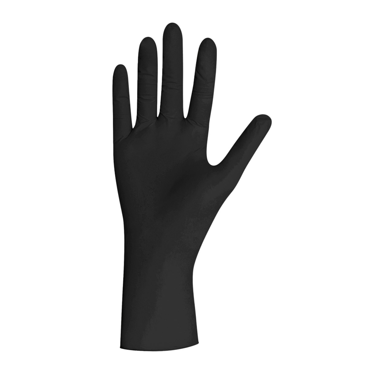 UNIGLOVES Nitril Black Pearl L 100St