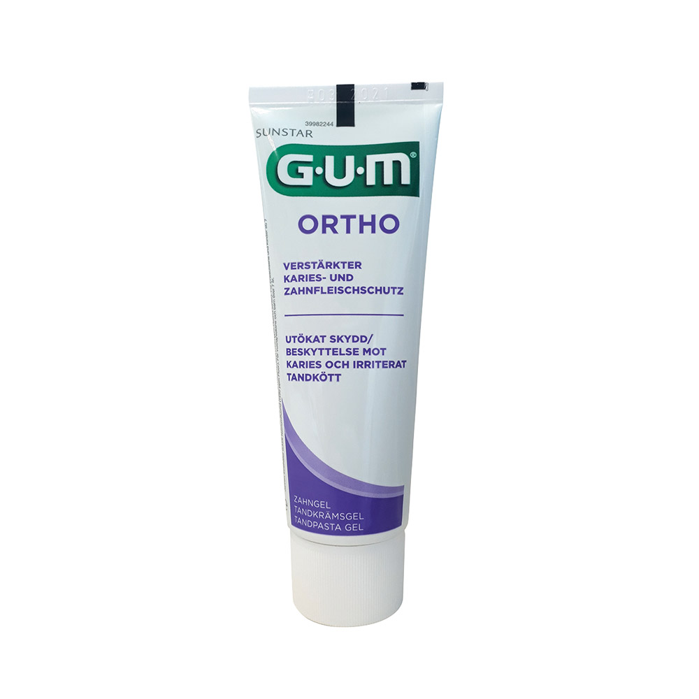 Sunstar Deutschland GUM ORTHO Zahngel 6x75ml