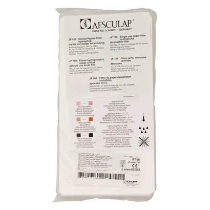 Aesculap AG Papiersterilfilter f.Klein/Varioset JF166 Pa 100