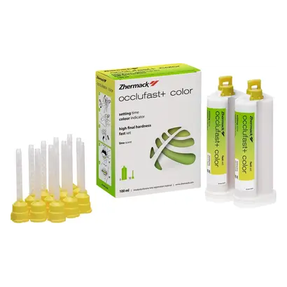 Zhermack GmbH OCCLUFAST+ COLOR Pa 2x50ml
