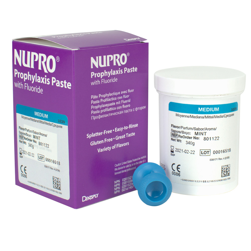 Dentsply Limited United K Rinn Nupro mint med. m. Fluorid 340g Topf