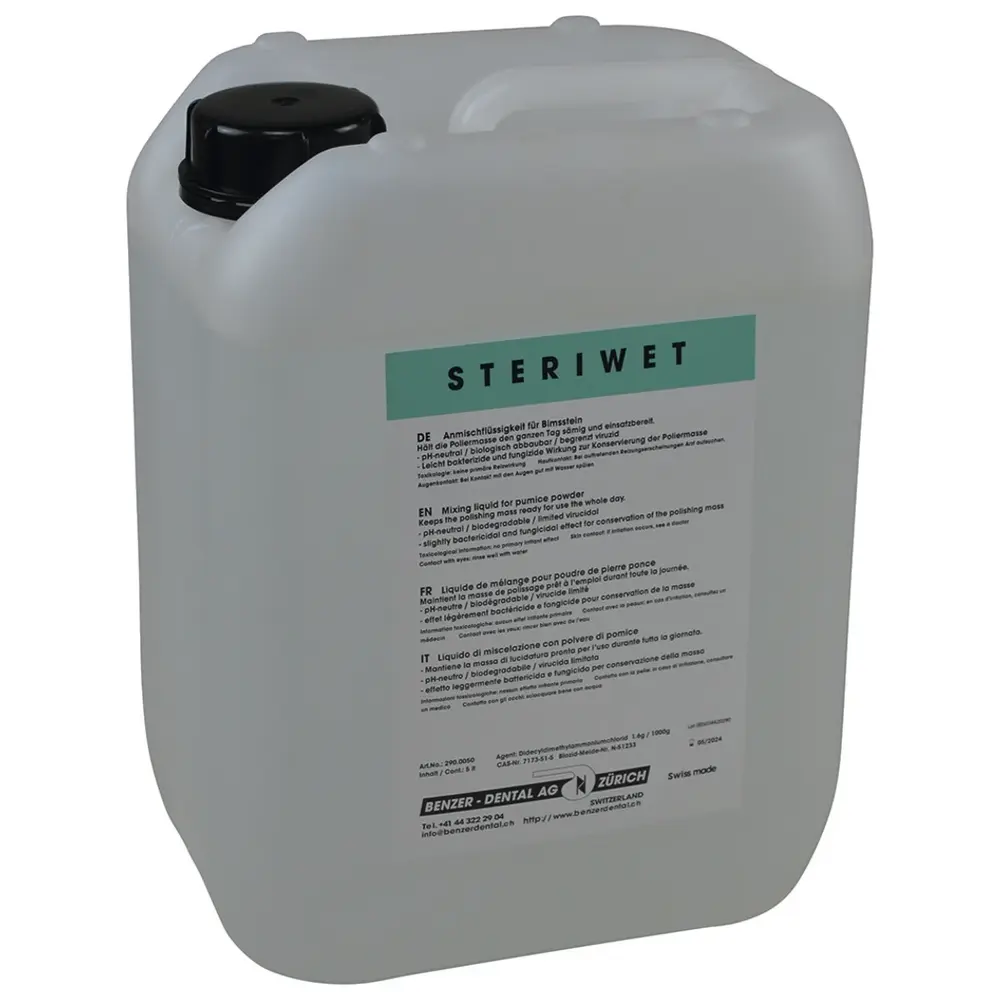 Benzer Dental AG Steriwet - Kanister 5 Liter