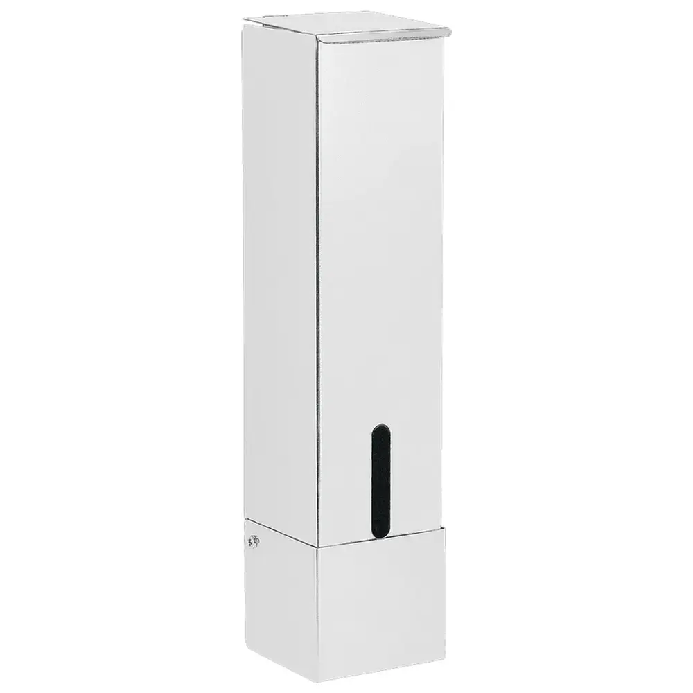 ASA Dental Becherspender - Stück silber, 85 x 85 x 360 mm