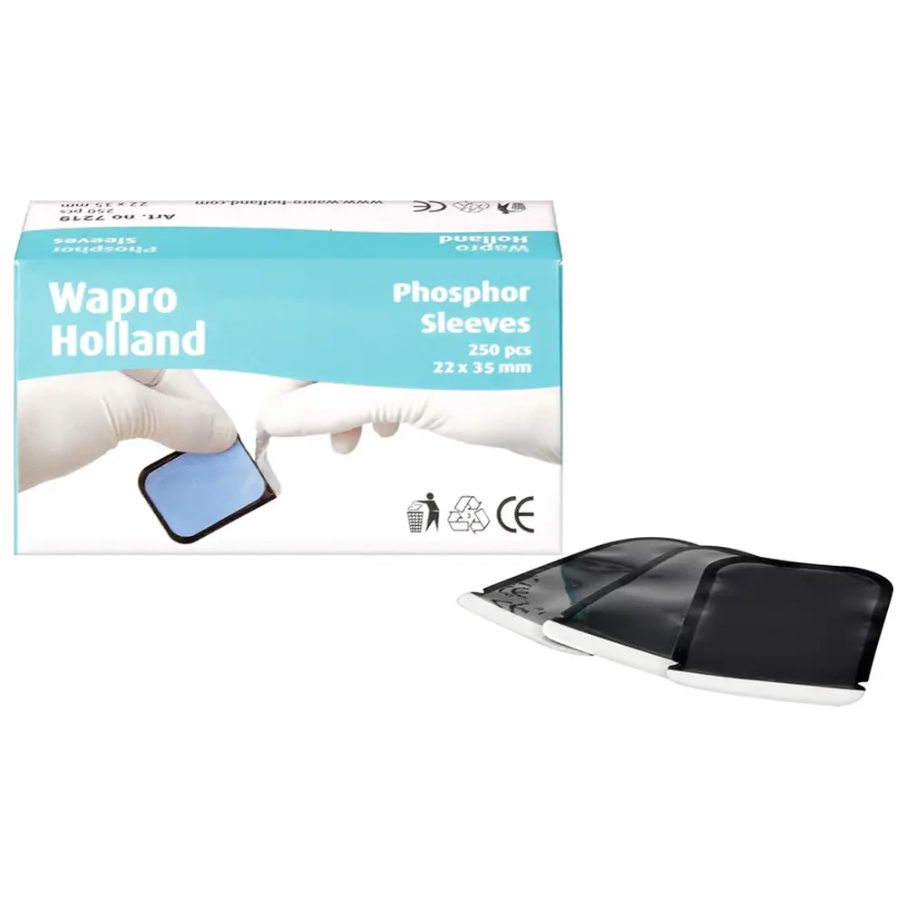 Wapro Holland BV WAPRO Speicherfolienhüllen - Packung 250 Stück 22 x 35 mm Dürr/Gendex