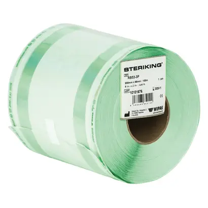 Wipak Oy Steriking RB53 Rolle m.Seitenfalte 200x55mm Ro 100m