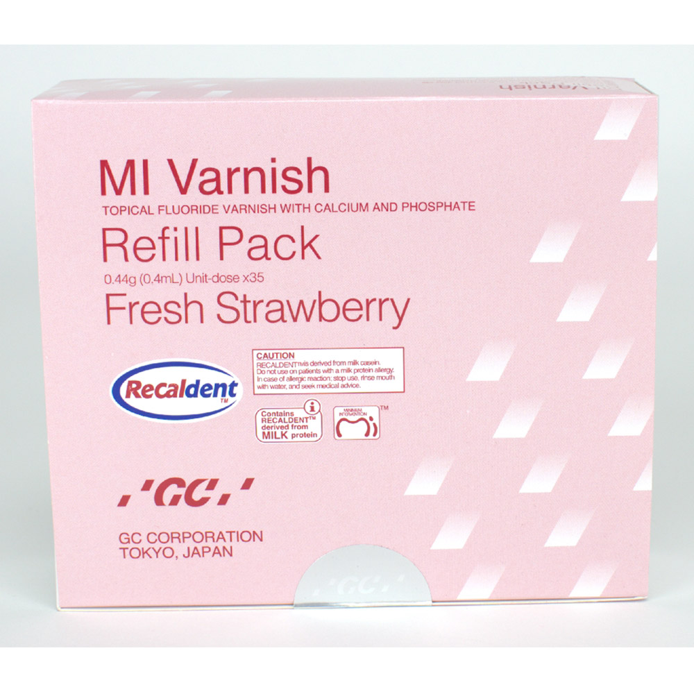 GC Germany MI Varnish Strawberry 35x0,4ml/50Bür. Pa