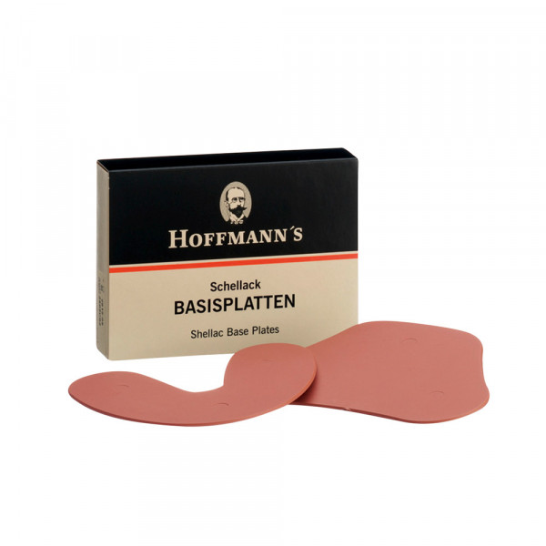 Hoffmann Dental Manufaktur Hoffmann's Basisplatten rot UK 100St