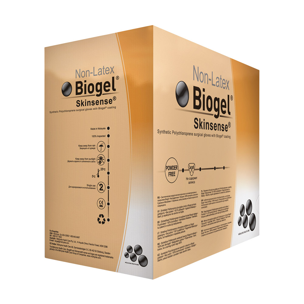 Mölnlycke Health Care Biogel Skinsense steril 7,0 50Paar