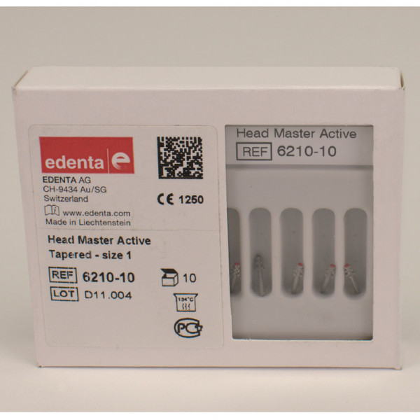 Edenta AG Dentalprodukte Headmaster Active kon. kurz Gr.1 Nfpa