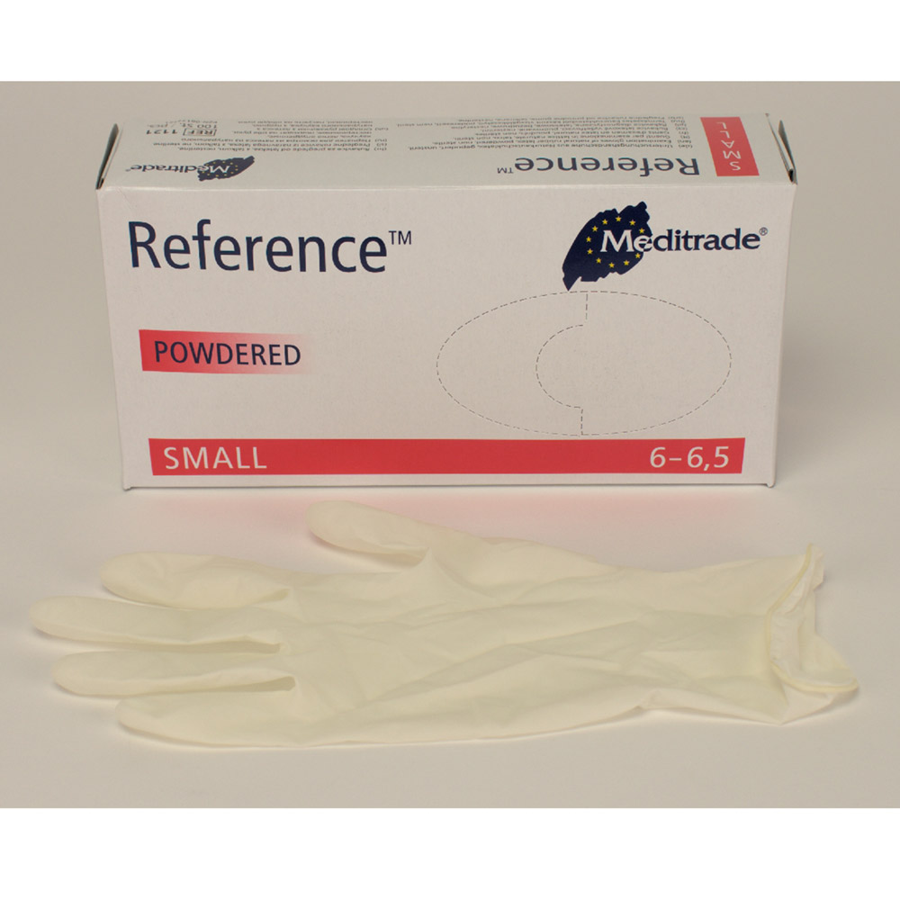 Rösner-Mautby Meditrade Reference Latex unst. gepu. Gr. S 100St