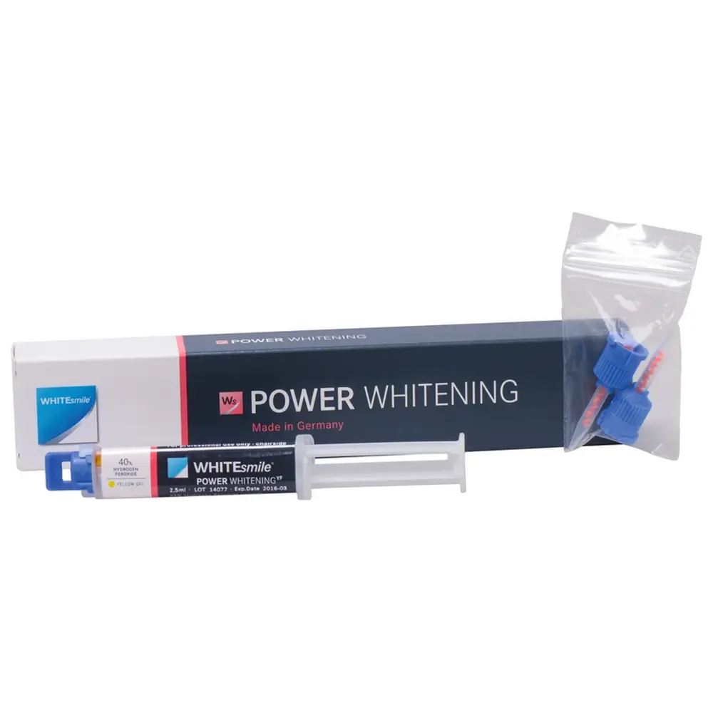 WHITEsmile POWER WHITENING YF 40% - Stück 2,5 ml Spritze