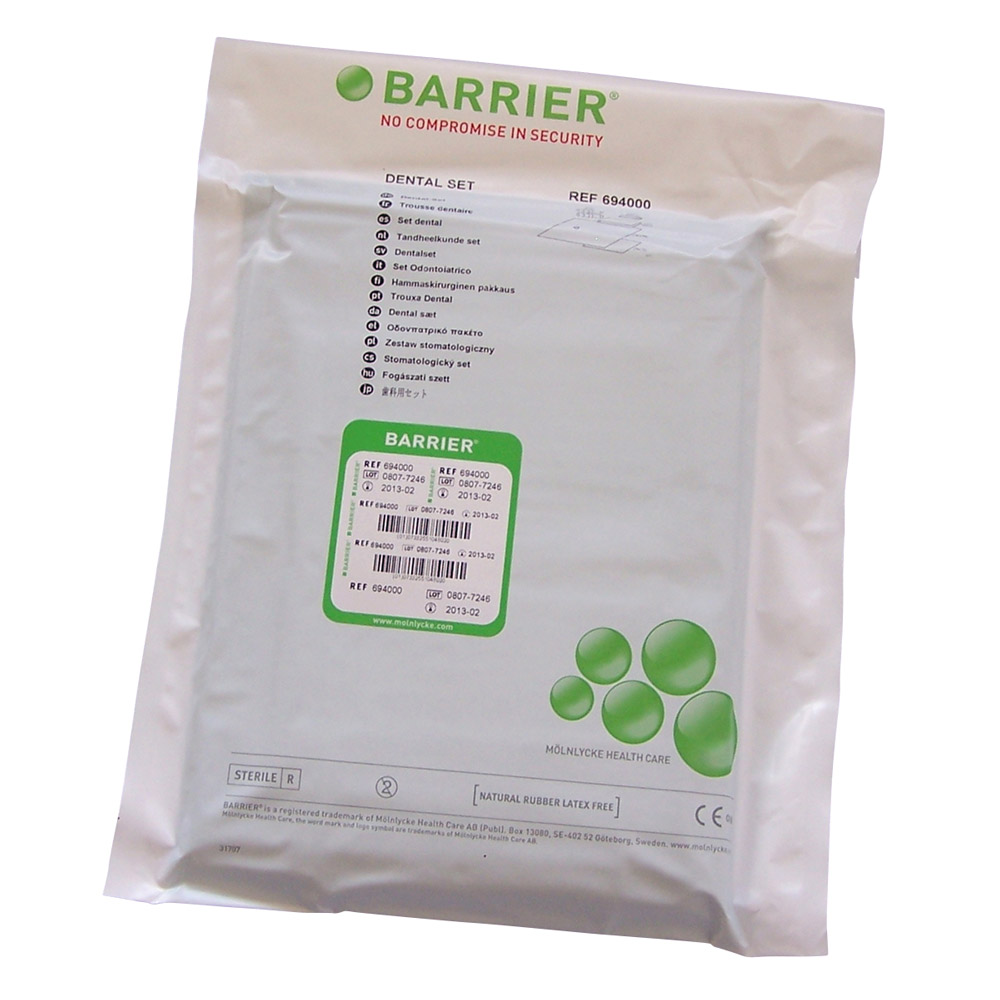 Mölnlycke Health Care Barrier Abdecktuch sk 75x50cm 50St
