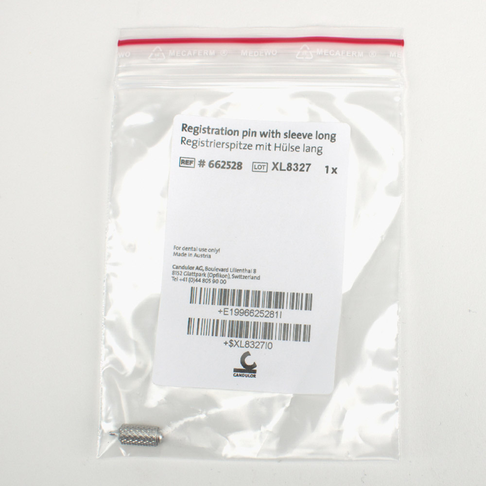 Candulor Dental Registrierspitze m.Hülse lang Set 15 St