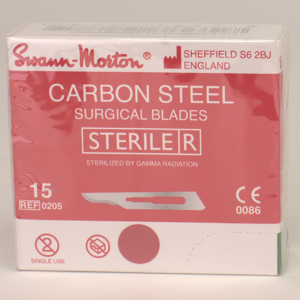 Swann-Morton Ltd. Skalpellklingen Swann Morton carbon 15