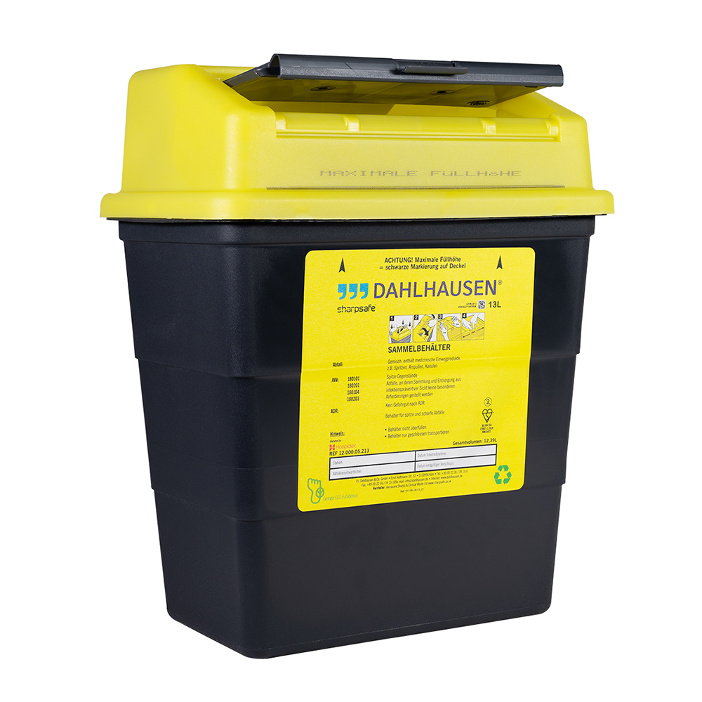 P.J. Dahlhausen & Co. Sharpsafe 13 L Abwurfbehälter St