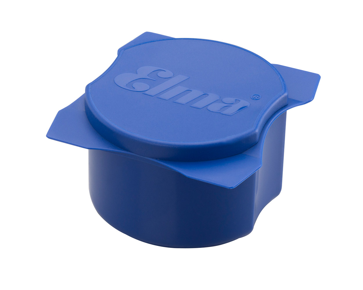 Elma Schmidbauer Reinigungsbecher m. Deckel blau St