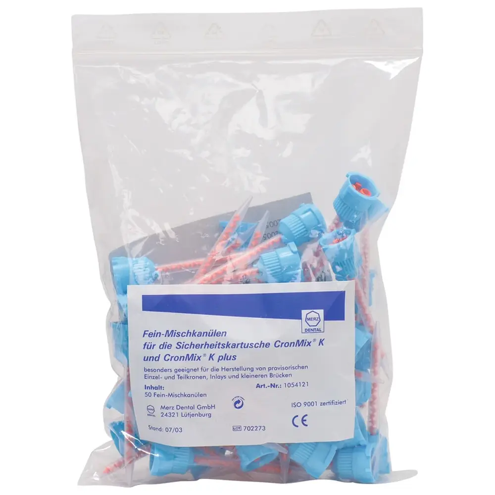 Merz Dental CronMix® K Mischkanülen - Packung 50 Stück, fein