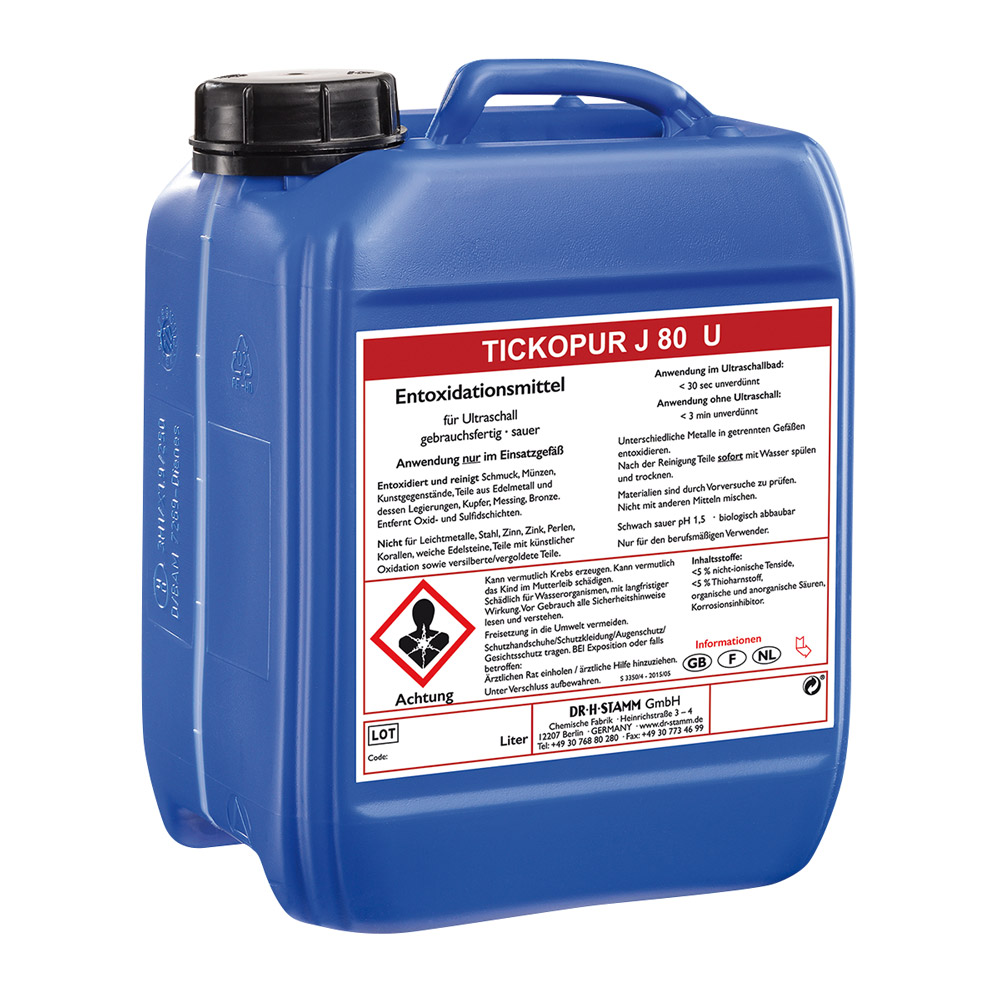 BANDELIN electronic Tickopur J 80 U 5 Ltr Kan