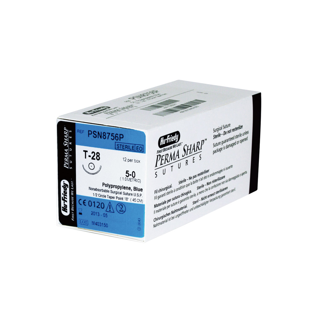 Hu-Friedy Nahtmaterial Polypropy.5-0 PSN8756P Dtz