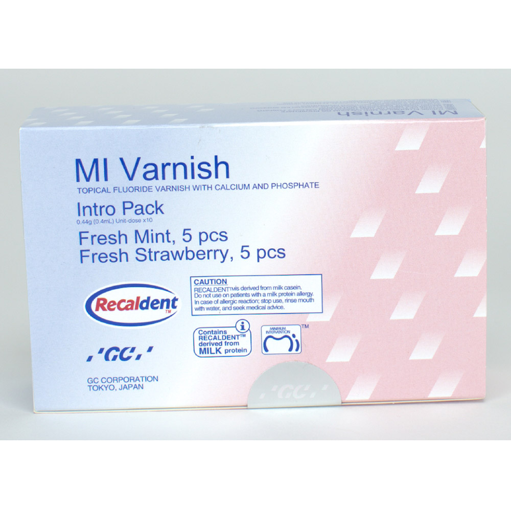 GC Germany MI Varnish Strawb.+Mint 10x0,4ml IntroPa