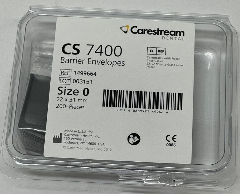 Carestream Schutzhüllen f. Folien Gr.0 200St