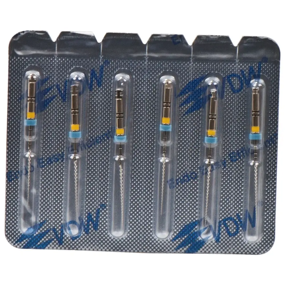 VDW FlexMaster® Instrumente - Packung 6 Stück 25 mm, Taper.04 ISO 020